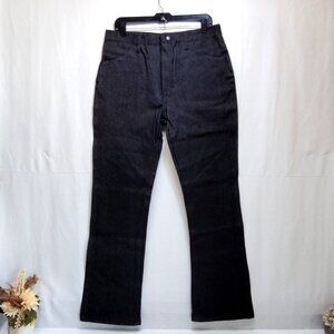 Rustler Regular-Fit Bootcut Jeans 34x32 Denim 100% Cotton 1990s USA Made 87620UB